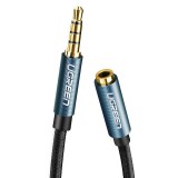 Ugreen av118 aux jack audio hosszabbító kábel 3.5 mm 2m kék (40675) ug40675