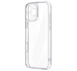 UGREEN CA107 műanyag telefonvédő (ütésállóság, akril hátlap, kameravédő) ÁTLÁTSZÓ Apple iPhone 16 Pro