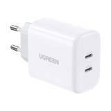 UGREEN CD243 adapter, 2x USB-C, 40 W (fehér)