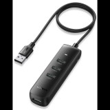 UGREEN CM416 4 az 1-ben USB x4, USB adapter, fekete (80657) (UG80657)