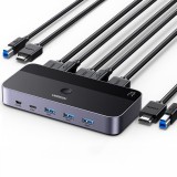 Ugreen CM664 HDMI 2.0 Switch, KVM, 2-in-1, 4K 60Hz (UGR1824)