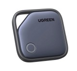 UGREEN CM919 bluetooth nyomkövető (kulcstartóra, táskára, valós idejű nyomkövetés, iOS kompatibilis, Type-C) SÖTÉTSZÜRKE