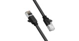 Ugreen flat cable internet network cable ethernet patchcord rj45 cat 6 utp 1000mbps 2m black (50185)