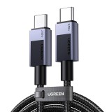 Ugreen L513 USB-C apa - USB-C apa Adat és gyorstöltő kábel 2m - Szürke (45068)