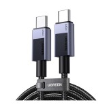 Ugreen L513 USB-C-USB-C töltő- és adatkábel, PD, 2m, fekete