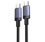 Ugreen L532 adatkábel (Type-C - Type-C, 240W, PD gyorstöltő 3.1, 50cm) SÖTÉTSZÜRKE