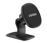 UGREEN LP292 autós tartó (műszerfalra, öntapadó, mágneses, 360°, 4.7-7.2" méret) FEKETE