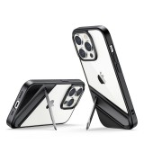 Ugreen LP635 Kickstand védő tok kemény borítás zselés kerettel és beépített állvánnyal iPhone 14 Pro fekete (90926)