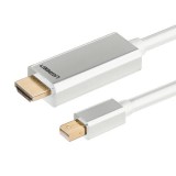 UGREEN MD101 mini DisplayPort - HDMI kábel 2m, fehér (10404) (UG10404) - DisplayPort