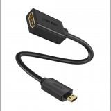 UGREEN Micro HDMI-HDMI adapter 20cm fekete (20134B) (20134B)