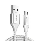 UGREEN micro USB kábel, QC 3.0, 2.4A, 1m, fehér (60151) (UG60151) - Adatkábel