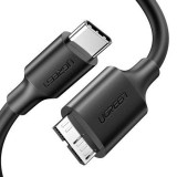 UGREEN Micro-USB - USB-C kábel 1m fekete (20103) (ugreen20103)