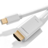 UGREEN mini DisplayPort - HDMI 4K kábel, 1.5m, fehér (20849) (UG20849) - DisplayPort