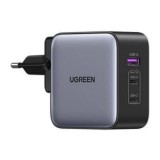 UGREEN Nexode 2x USB-C, 1x USB-A hálózati töltő 65W (90409)