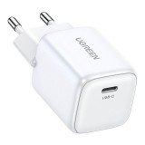 UGREEN Nexode mini, USB-C, PD3.0, QC4.0, GaN hálózati töltő 30W fehér (15326) (u15326)