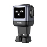 Ugreen Nexode RG 3 Port GaN gyorstöltő adapter, 65W, fekete-ezüst