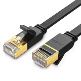 UGREEN NW106 Ethernet RJ45 lapos hálózati kábel, Cat.7, STP, 0.5 m, fekete (30738) (UG30738) - UTP