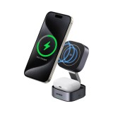 UGREEN Qi2 15W MagFlow 2-in-1 Wireless Charger Grey 35316
