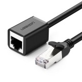 UGREEN RJ45 Ethernet hálózati kábel hosszabbító fém dugóval  Cat. 6 2m fekete (11281) (UG11281) - UTP