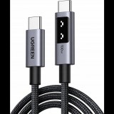 UGREEN Uno L509 100W 1m USB-C fekete adat- és töltőkábel (UGR5616)