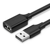 UGREEN US103 USB 2.0 hosszabbítókábel 0,5 m fekete (10313) (UG10313) - USB hosszabbító