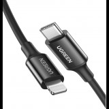 UGREEN US171 USB-C to Lightning kábel, 36W, 1m, fekete (60751) (UG60751) - Adatkábel