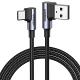 UGREEN US176 USB-A - USB-C kábel 3A 3m fekete(70875 (70875)
