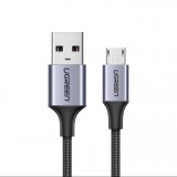 Ugreen US290 USB-A apa - Micro USB-B apa 2.0 Adat és töltőkábel - Fekete (1m) (60148)