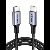 UGREEN US316 USB-C kábel, 100W, 1.5m, fekete (70428) (UG70428) - Adatkábel