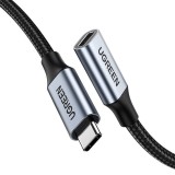UGREEN US372 USB-C 3.1 Gen2 hosszabbító kábel 4K 100W 1m fekete (30205) (UG30205) - USB hosszabbító