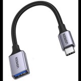 UGREEN US378 USB-A anya - USB-C apa OTG adapter szürke (70889) (ugr70889)
