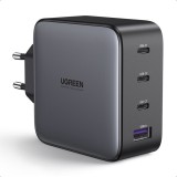 UGREEN USB-A+3xUSB-C 100W GaN Tech Fast Wall Charger EU Black 40747