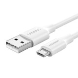 UGREEN USB-A - microUSB QC 3.0 kábel 0.25m fehér (60139) (UG60139) - Adatkábel