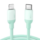 UGREEN USB-C Lightning Töltőkábel, PD 3A, 1m (zöld)