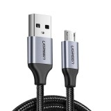 UGREEN USB-Mikro USB-kábel QC 3.0 2,4A 1m fekete (60146) (UG60146) - Adatkábel
