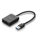 UGREEN USB SD+microSD Card Reader Black U20250B