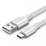UGREEN USB-USB-C kábel, QC3.0, 0.5 m, fehér (60120) (UG60120) - Adatkábel