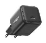 UGREEN X513 hálózati töltő Type-C aljzat (30W, GaN, PD gyorstöltő) SÖTÉTSZÜRKE