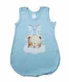 Ujjatlan Bébi Hálózsák,vékony pamut, 1 TOG