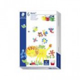 Ujjfesték, STAEDTLER "Noris Junior", 6 különböző szín [4 db]