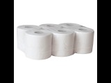 Újrahasznosított törtfehér ipari WC papír 19cm 12tekercs 2rétegű