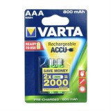 Újratölthető akkumulátor Varta R3 800 mAh (AAA) 2 PCS