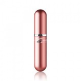 Újratölthető mini parfümszóró rózsaszín, utazó méretű illatszer tároló flakon