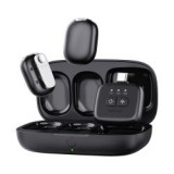 Ulanzi A30 vezeték nélküli mini lavalier mikrofon, 2 mikrofon és 1 vevő, usb-c, lighting, fekete (UL