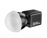 Ulanzi LT028, LS24, 40W RGB COB fotó videó LED lámpa, 2500-6500K, mini Bowens UL-LS24