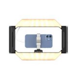 Ulanzi U-rig, LED keret, telefon tartóval, 3 vakupapucs, bluetooth kioldó, 2500k-9000K, 5000mAh (UL-