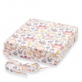 Ülés és székmagasító gyerekeknek New Baby BASIC polip rózsaszín