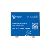Ultimatron France ULM sorozat 12.8V 200Ah ülés alatti Lítium LiFePO4 akkumulátor (beépített BMS és Bluetooth) Napelemes rendszerekhez, Lakóautókhoz, Hajókhoz