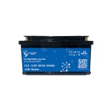 Ultimatron France ULS sorozat 12.8V 100Ah ülés alatti Lítium LiFePO4 akkumulátor (beépített BMS, Bluetooth és fűtőfólia) Napelemes rendszerekhez, Lakóautókhoz, Hajókhoz