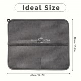 Ultra-nedvszívó mikroszálas edényszárító szőnyeg